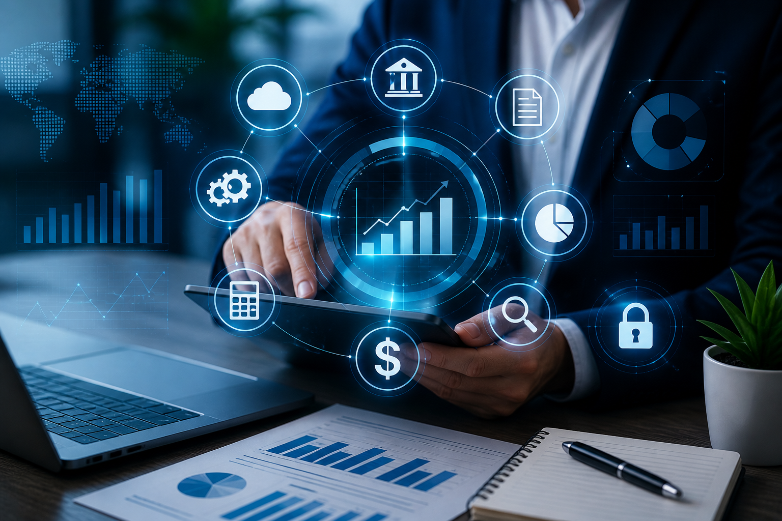 Cómo la inteligencia artificial está redefiniendo la gestión financiera